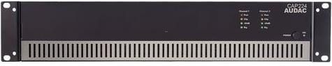 Audac - CAP224 - Vermogensversterker - Zwart - 2-kanaals - 2 x 240 Watt