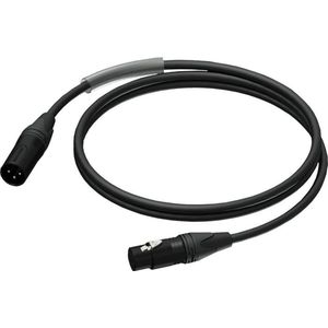 Procab / Neutrik PRA901 XLR (m) - XLR (v) audiokabel - 0,50 meter