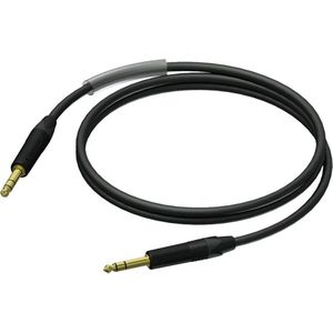 Procab / Neutrik PRA610 6,35mm Jack stereo audio kabel - 1,5 meter