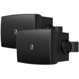 Audac - WX502MK2/OB - Buiten Opbouwspeakerset - Zwart - 2x 50W
