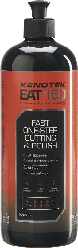 Kenotek - EAT 150 - Fast One Step Cutting & Polish - Hologramvrij - Siliconen- en Oplosmiddelvrij