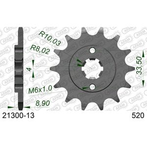 AFAM Standaard stalen tandwiel 21300 - 520