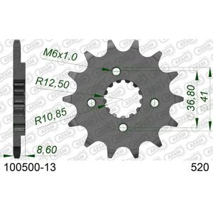 AFAM Standaard stalen tandwiel 100500 - 520