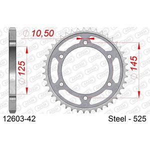 AFAM Standaard stalen kroon 12603 - 525