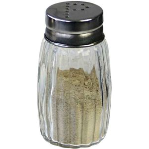 COSY & TRENDY - PEPERVAT GLAS - SET VAN 4 STUKS - TRANSPARANT