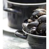 Cosy&Trendy Mosselpan - Oranje - Ø 18 cm - Vaatwasbestendig