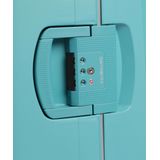 Samsonite s'cure spinner 75cm aqua blue