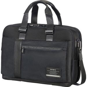 Samsonite Laptop-Aktetas - Openroad Bailhandle 15.6 inch Uibreidbaar Jet Black