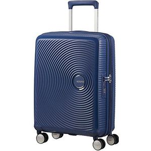 American Tourister Soundbox Expandable Spinner 55cm Midnight Navy