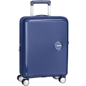 American Tourister Soundbox Expandable Spinner 55cm Midnight Navy