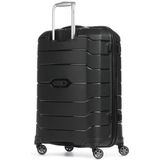 Samsonite Flux - Spinner M uitbreidbare koffer, 68 cm, 85 l, zwart (zwart)