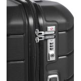 Samsonite Flux - Spinner M uitbreidbare koffer, 68 cm, 85 l, zwart (zwart)