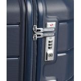 Samsonite Flux Spinner 75/28 Uitbreidbare Handbagage Koffe - 75 C - 111  - Marineblauw