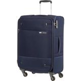 Samsonite Base Boost Spinner M Uitbreidbare Koffer, 66 cm/73,5 L, Marineblauw