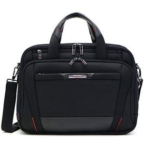 Samsonite Laptopschoudertas - Pro-Dlx 5 Laptop Bailhandle 15.6 inch Uitbreidbaar Black