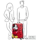 American Tourister trolley Wavebreaker Disney 77 cm. Mickey comics red