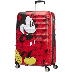 American Tourister trolley Wavebreaker Disney 77 cm. Mickey comics red