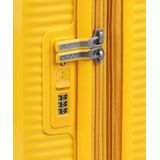 American Tourister Soundbox Expandable Spinner 55cm Golden Yellow