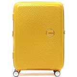 American Tourister Soundbox Expandable Spinner 67cm Golden Yellow