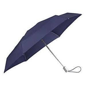 Samsonite 21 cm aluminium drop s paraplu, Blauw (Indigo blauw), Opvouwbare paraplu