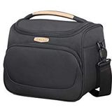 Samsonite Unisex Schoudertas Bagag - Koerierstas (1 Stuk - Zwart (Eco Black - 29 C - Beauty Case