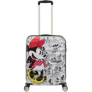 American Tourister trolley Wavebreaker Disney 55 cm. Minnie comics white