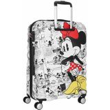 American Tourister Wavebreaker Disney 4-wielige trolley 67 cm minnie-comics-white