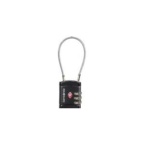 Samsonite  - Global Ta Cablelock 3 Dial Tsa Black