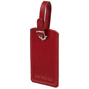 Samsonite Global Travel Accessoires Rechthoek Bagage Dag, 10.2 cm, Rood, rood, 10 cm, bagagelabel