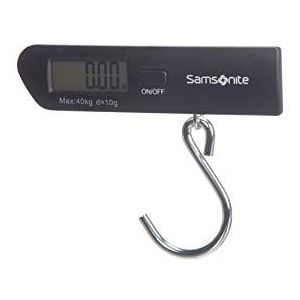 Samsonite Wereldwijde reisaccessoires, zwart., Digitale bagageweegschaal