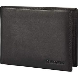 Samsonite - Attack 2 SLG - Portemonnee - Zwart - 100% Rundleer - RFID-Bescherming