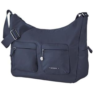 Samsonite Dames Move 3.0 Schoudertas Messenger-Bags (1 stuk), Donkerblauw, Schultertasche mit 2 Fronttaschen (31 cm), Messenger Bags
