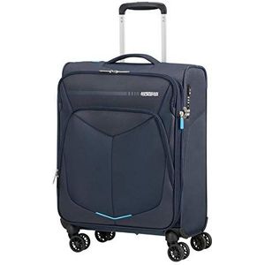 American Tourister summerfunk koffer, Blau (Navy), Spinner S Erweiterbar (55 cm - 46 L), Spinner S uitbreidbaar (55 cm - 46 L)