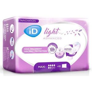 iD Light Advanced - Maxi - Incontinentieproducten - Onzichtbaar - Flexibel