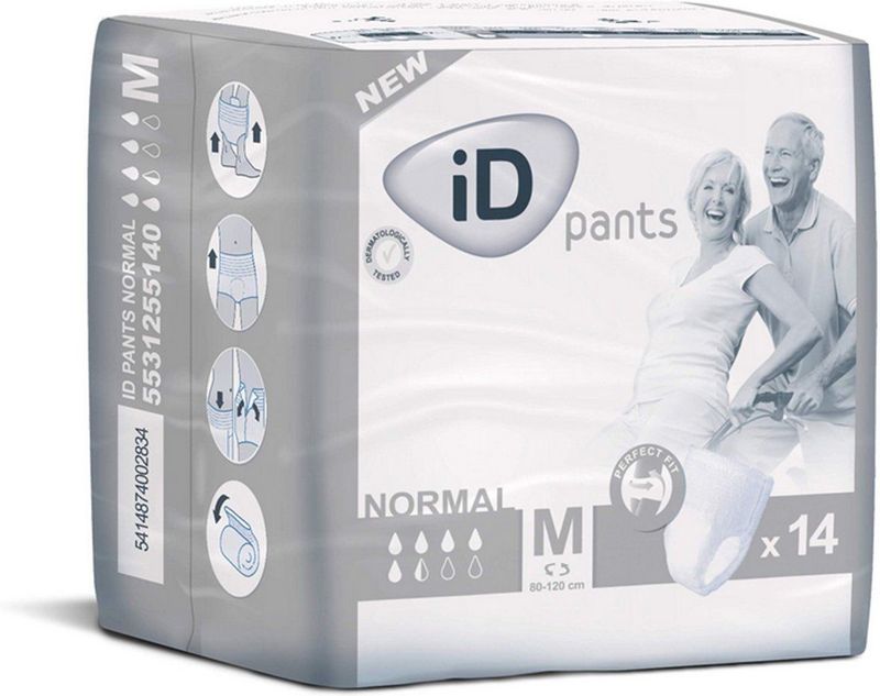 ID - Pants Normaal - Incontinentie Pants - 14 Stuks - Uniseks - Latexvrij