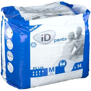 ID Pants Plus - Incontinentiebroekje - Voor Zware Incontinentie - Huidvriendelijk - Discreet