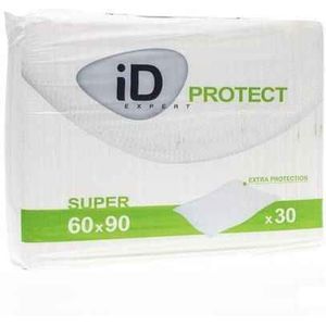 ID Expert Super incontinentiebroek voor eenmalig gebruik, groot, 100-145 cm, 1950 ml, anti-lekbescherming, maximale discretie, snelle absorptie, geurbestrijding, uniseks, pak van 12 pads