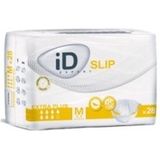 iD Expert Slip incontinentiepads, snel absorberende wegwerp-incontinentieslip, anti-lekbescherming, vochtindicator, comfortabel katoengevoel, geurbestrijding, medium, X-Plus, 180-125 cm