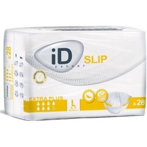 iD Expert Slip Extra Plus - Kleefluiers - Wit - Absorptiecapaciteit 2200 ml - 14 stuks