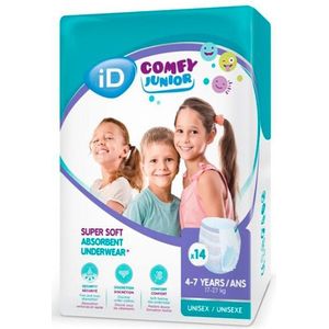 iD Comfy Junior Pants - 14 Luiers voor Kinderen 4-7 Jaar