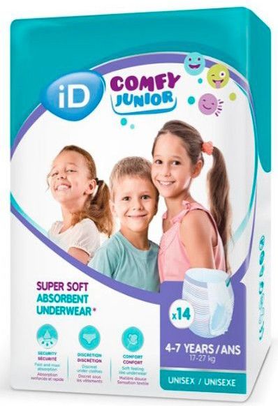 iD Comfy Junior Pants - 14 Luiers voor Kinderen 4-7 Jaar