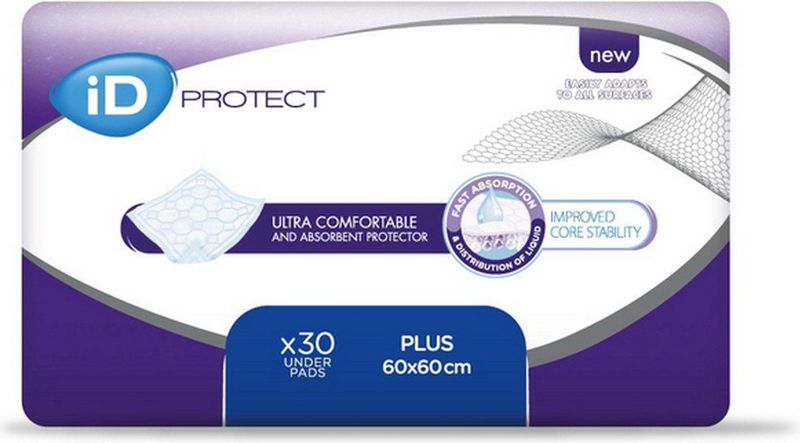 ID Expert Protect Plus 60 x 60 cm - 1 pak van 30 stuks