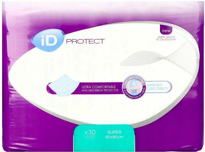 Incontinentie Pads - 60 x 90 cm - 30 Stuks - Polyethyleen Achterblad