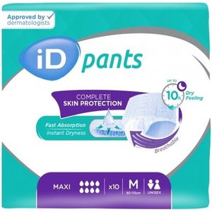 ID - Pants Maxi - Incontinentiemateriaal - 10 Stuks - Uniseks