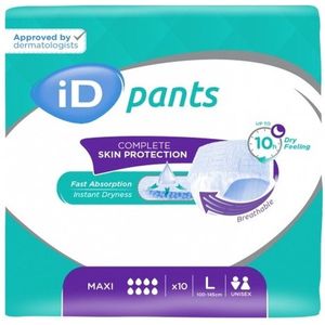 ID Pants Maxi - Incontinentiebroekje - Huidvriendelijk - 2230-2350 ml Absorptie