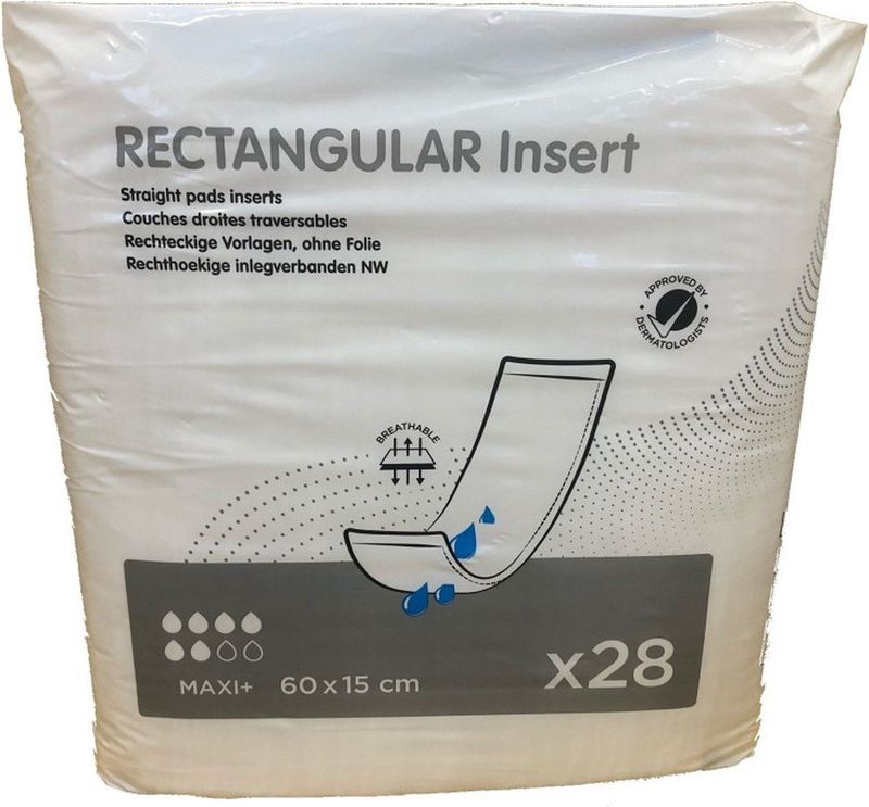 Ontex - Rectangular Pad - 60 x 15 - Rekverbanden