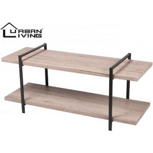 Urban Living Dock TV-meubel met 2 planken, 120 x 43 x 55 cm