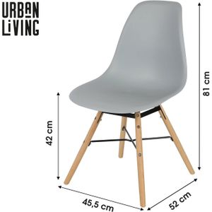 Urban living stoel, grijs, large