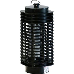 Sunnydays Insecten killer UV lamp - zwart - 27 cm - anti muggen buitenlamp