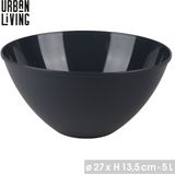 Urban Living - Beslagkom - Donkerblauw - Kunststof - 5 Liter